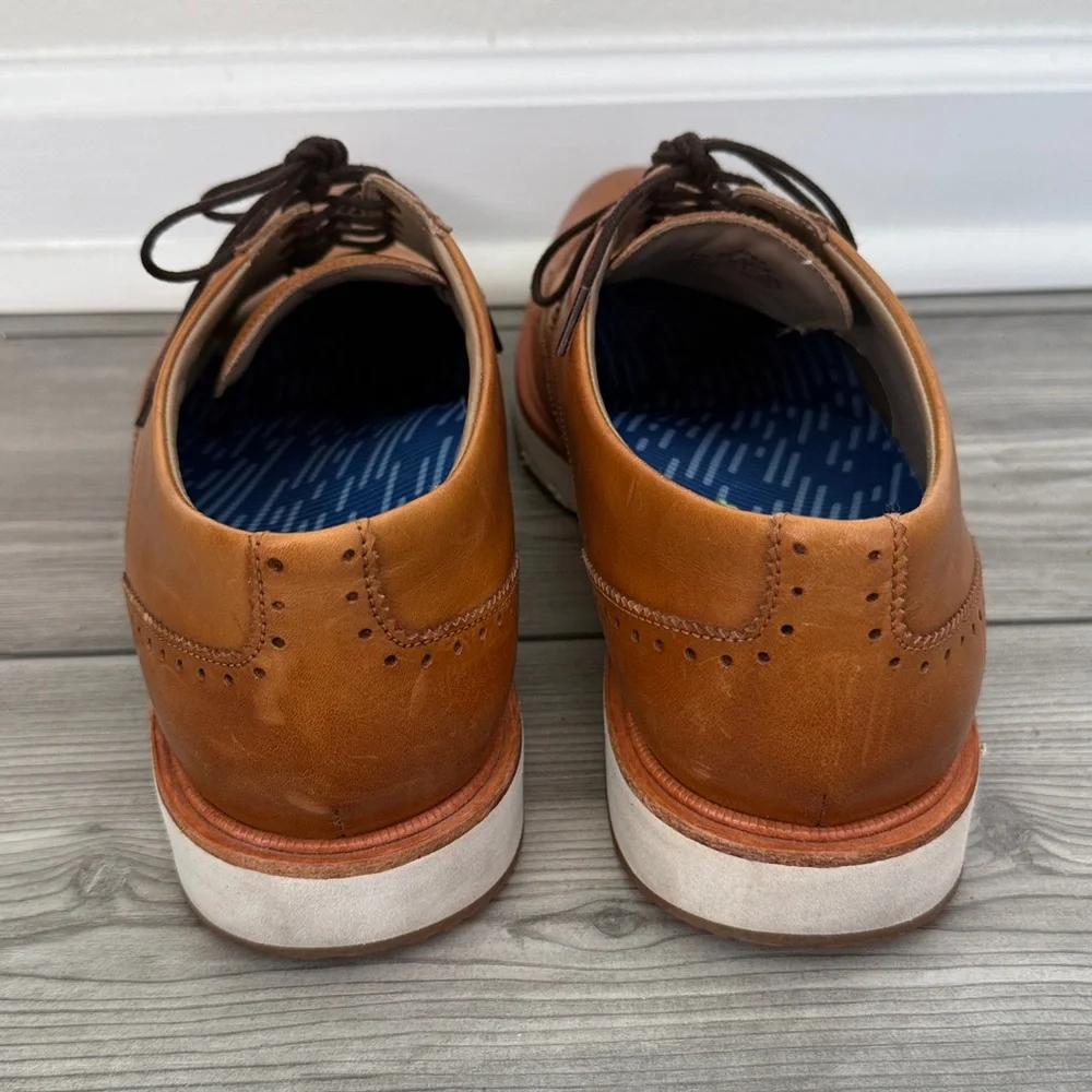 Allen Edmonds Mayfair Brown Patent Leather Dress Shoes